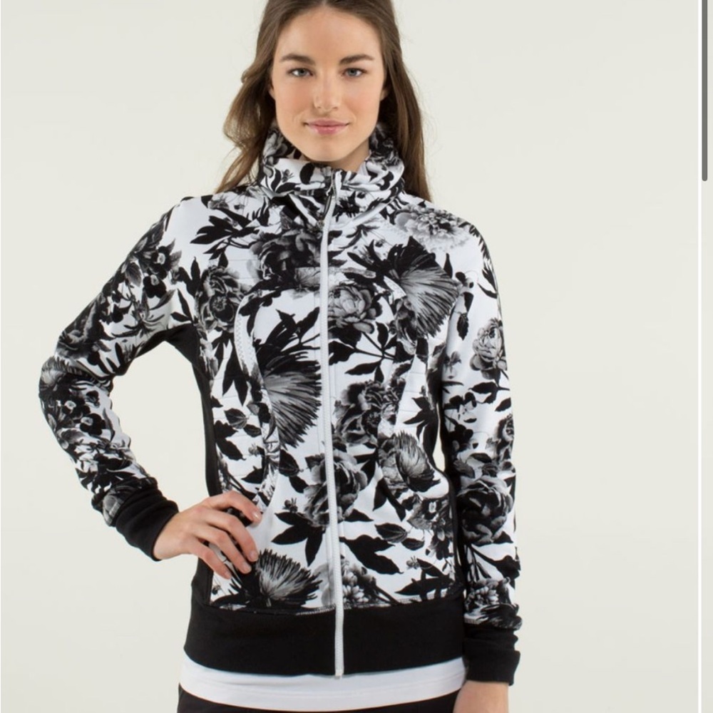 Lululemon Calm & Cozy Jacket in Brisk Bloom